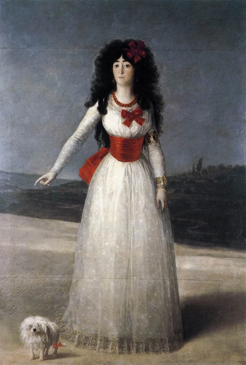 Francisco de Goya y Lucientes - Ritratto della Duchess of Alba, Collection of the Duchess of Alba, Madrid